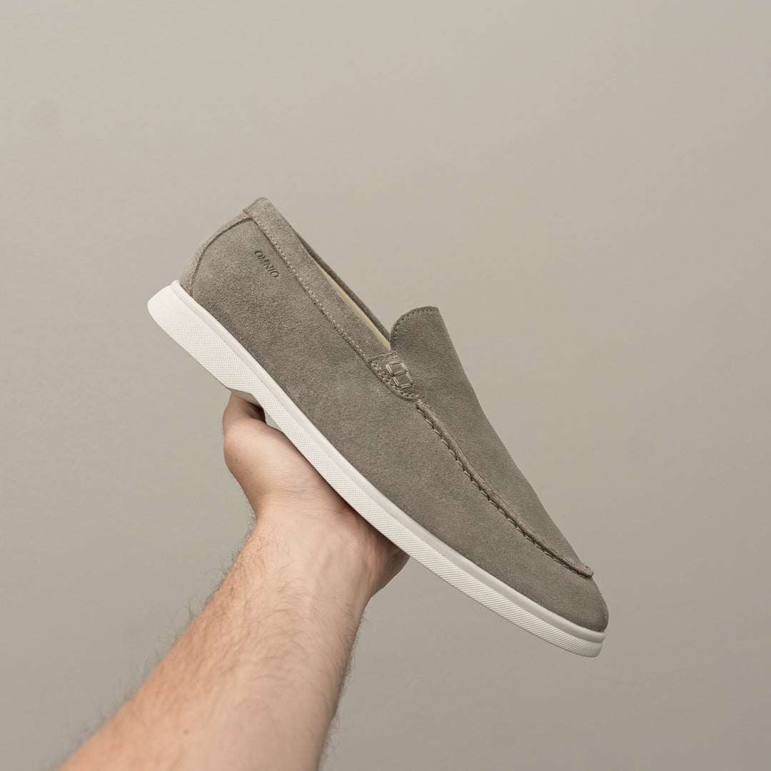 ACE LOAFER MOC Fumo velúr