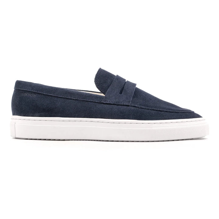 MALTON LOAFER SADDLE Dk. kék Suede