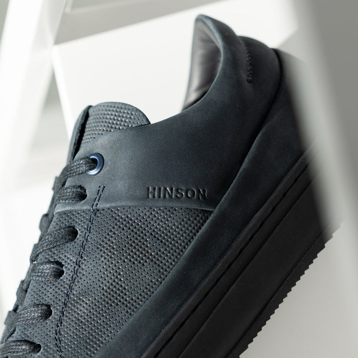 SORREN P3 LOW MS Dk kék Embossed sneaker