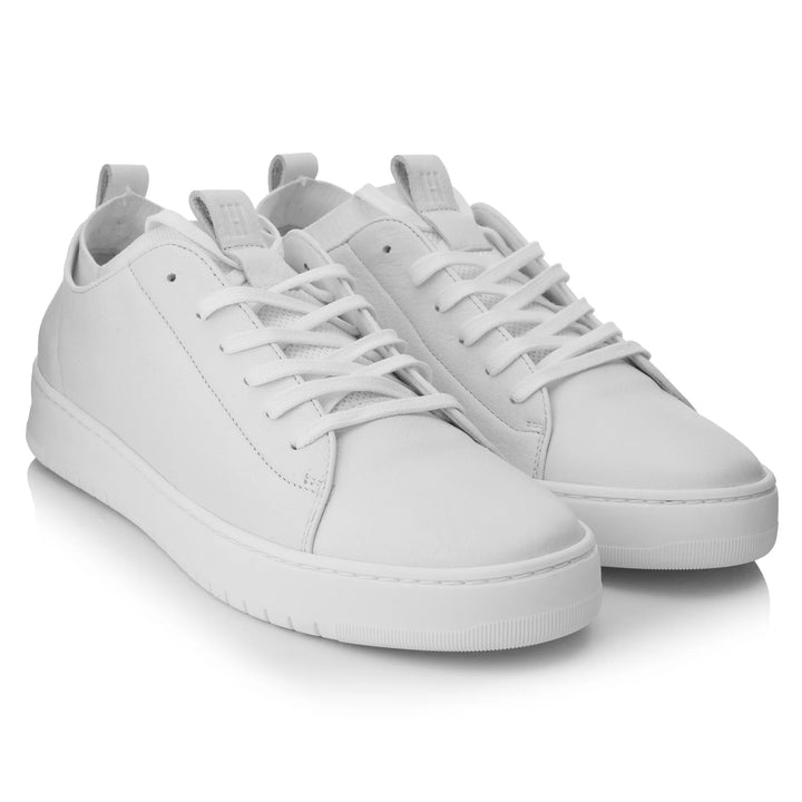 BENNET CRUSE fehér - sima bőr sneaker