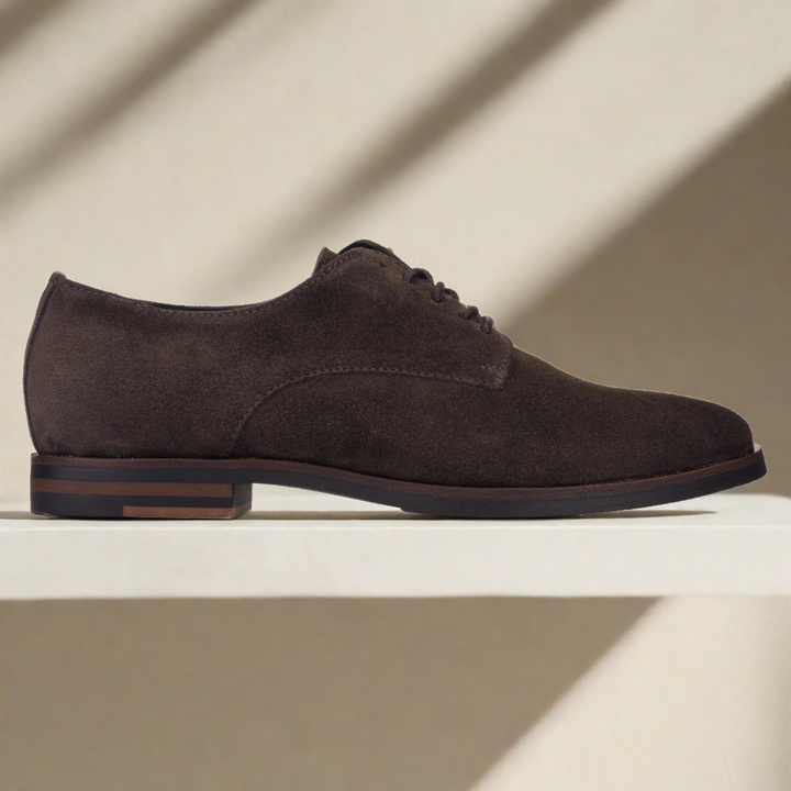 LIDIA GIBSON Sötétbarna Velúrbőr