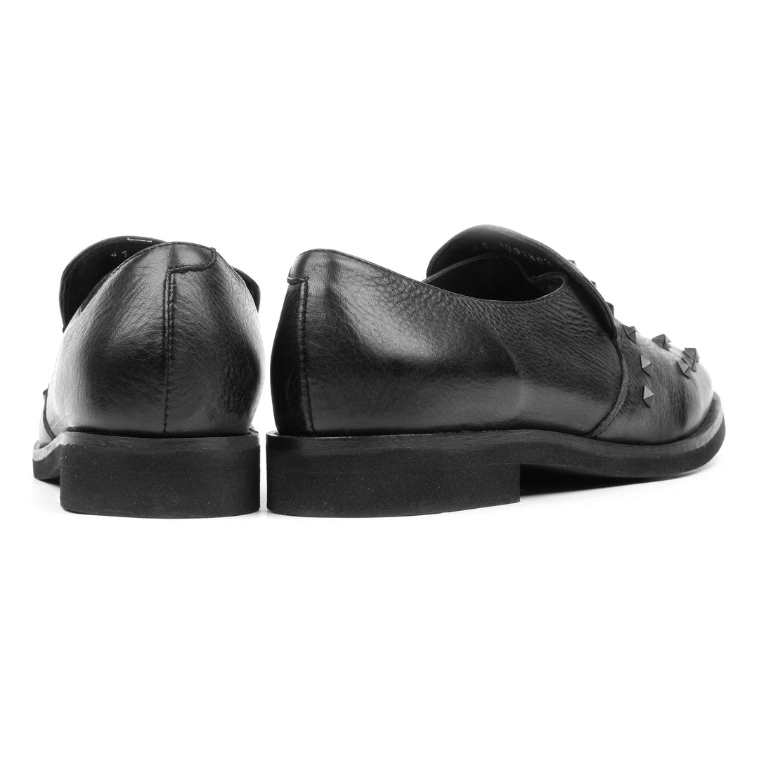 LINDA SLIP ON ORN fekete mart bőr sneaker