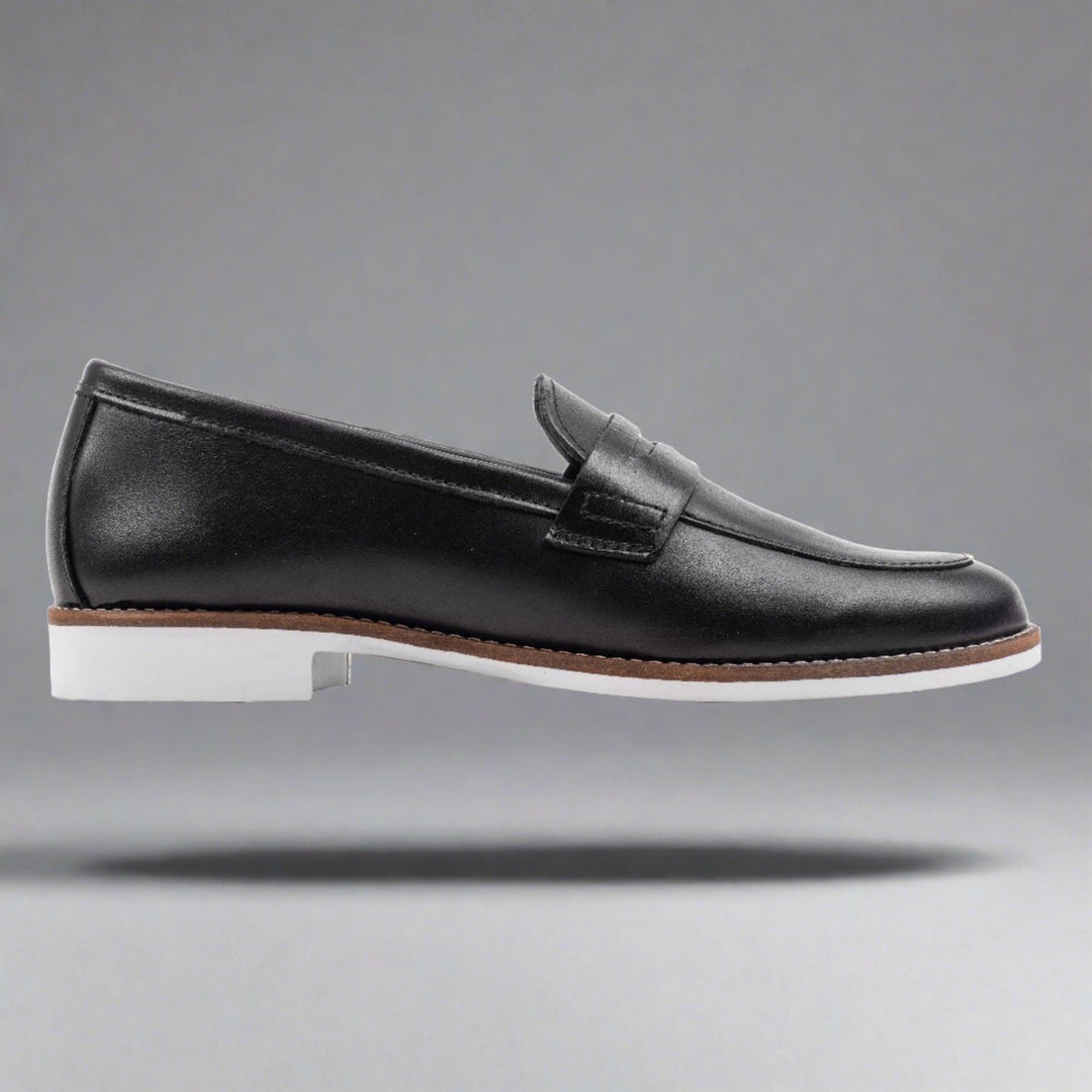 Fekete loafer cipő
