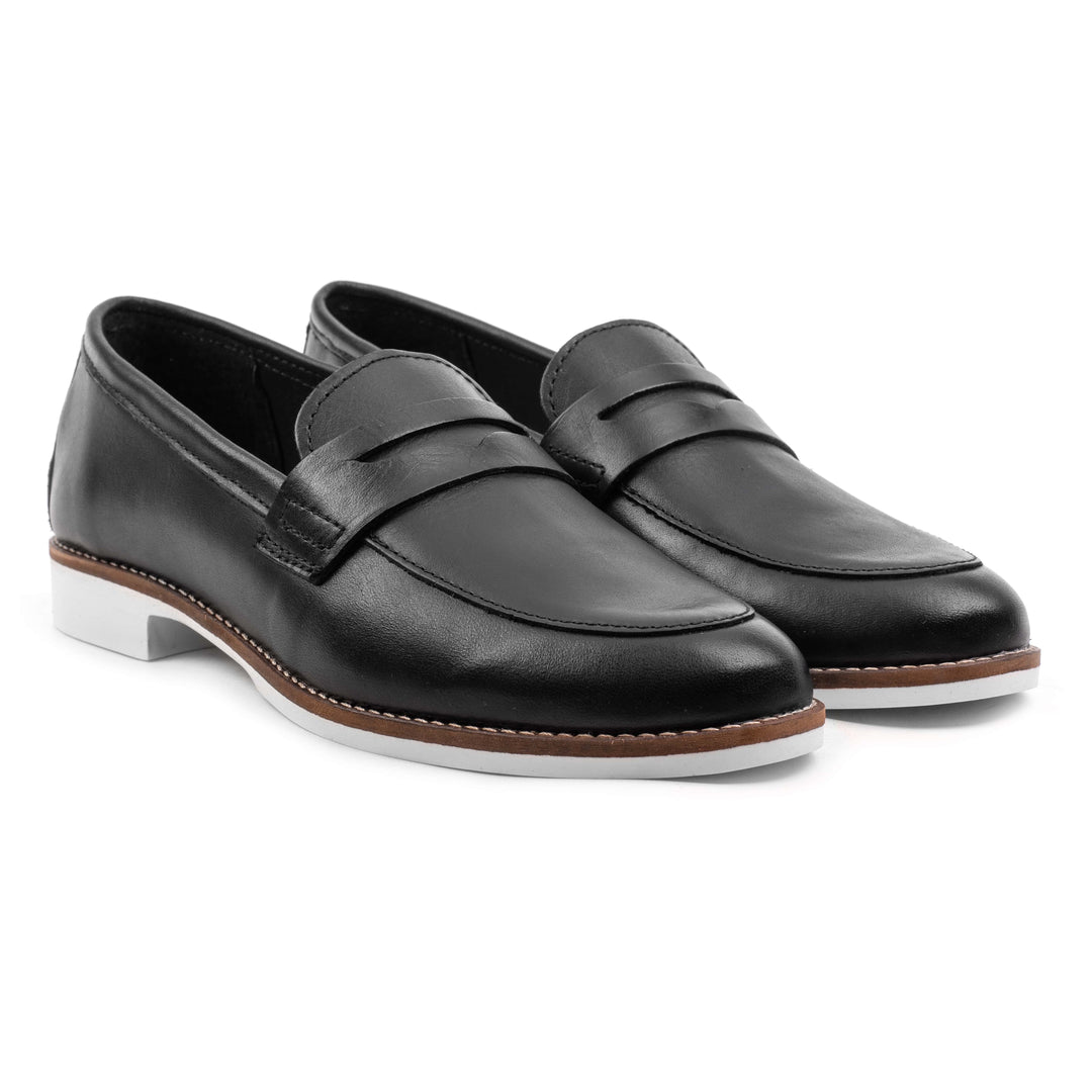 Fekete loafer cipő