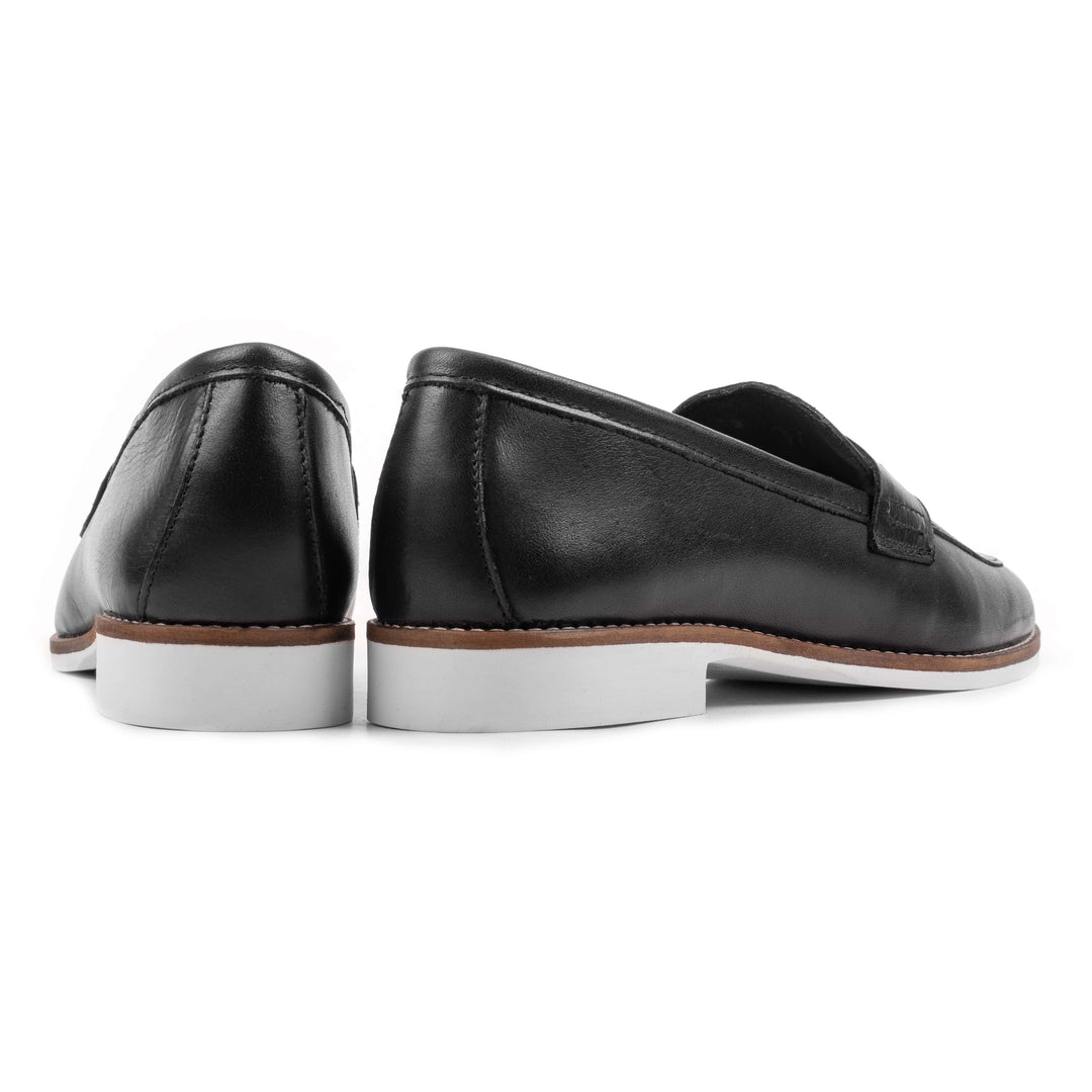 Fekete loafer cipő