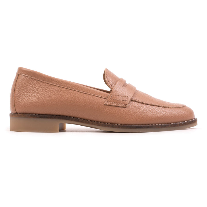CODE LOAFER Nude bőr