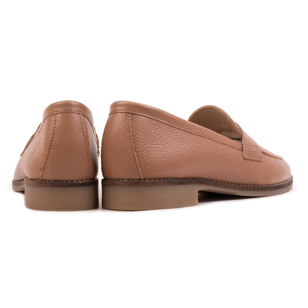 CODE LOAFER Nude bőr