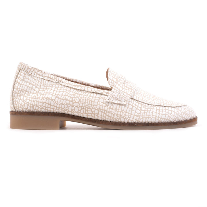 CODE LOAFER Bézs bőr