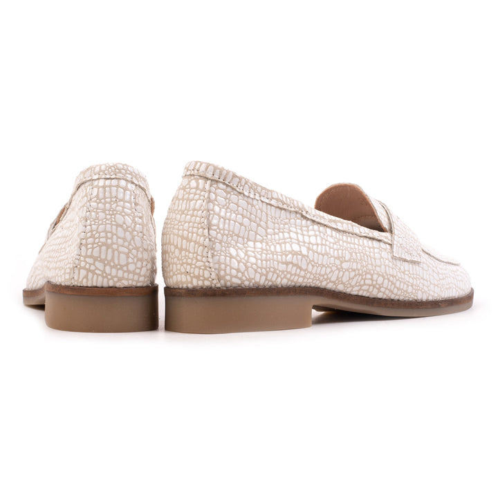 CODE LOAFER Bézs bőr