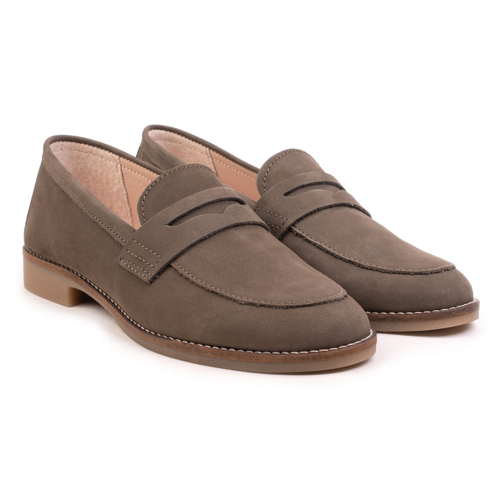 CODE LOAFER khaki nubuk