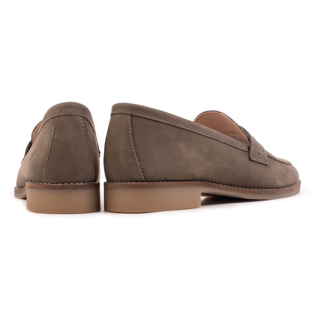 CODE LOAFER khaki nubuk