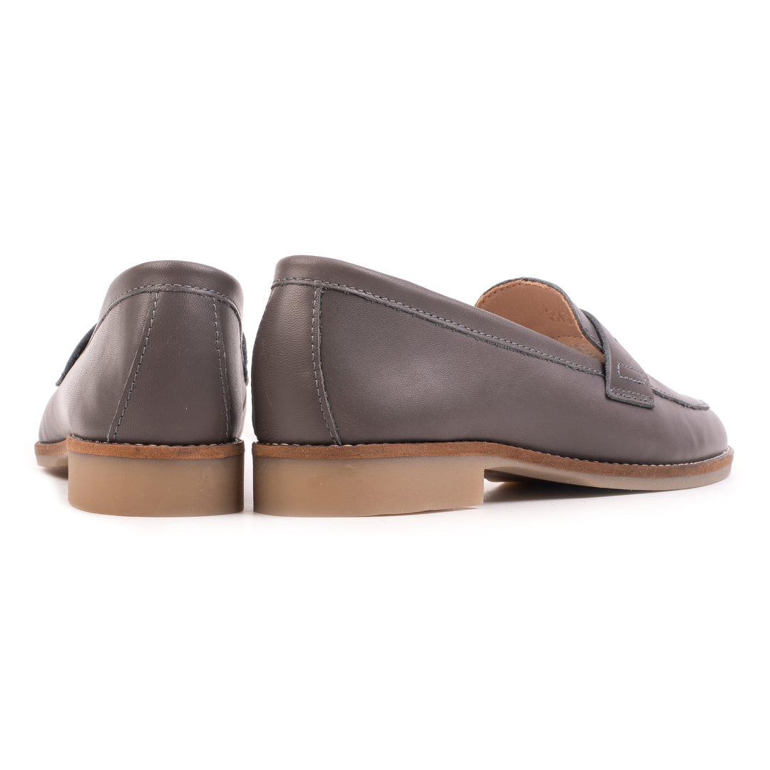 CODE LOAFER füstszürke bőr