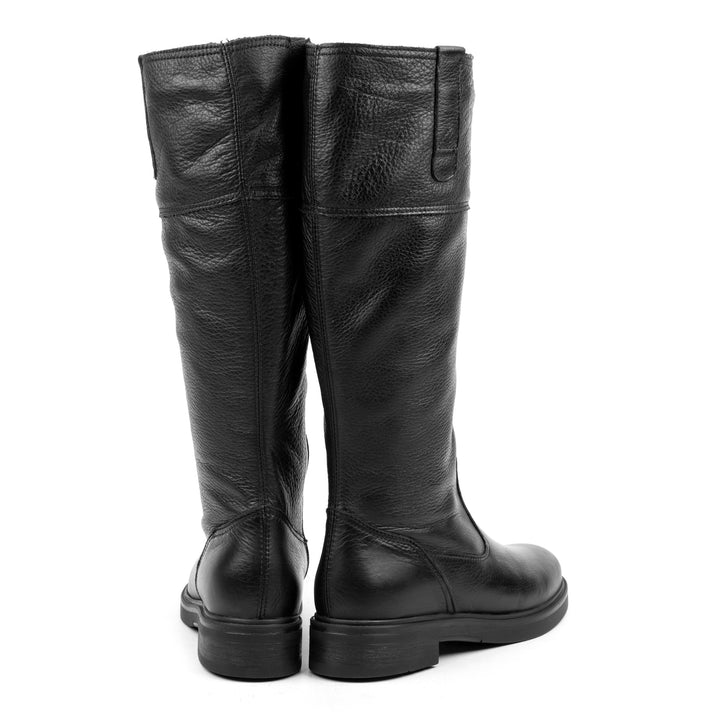 TERSA ROCK fekete bőr sneaker