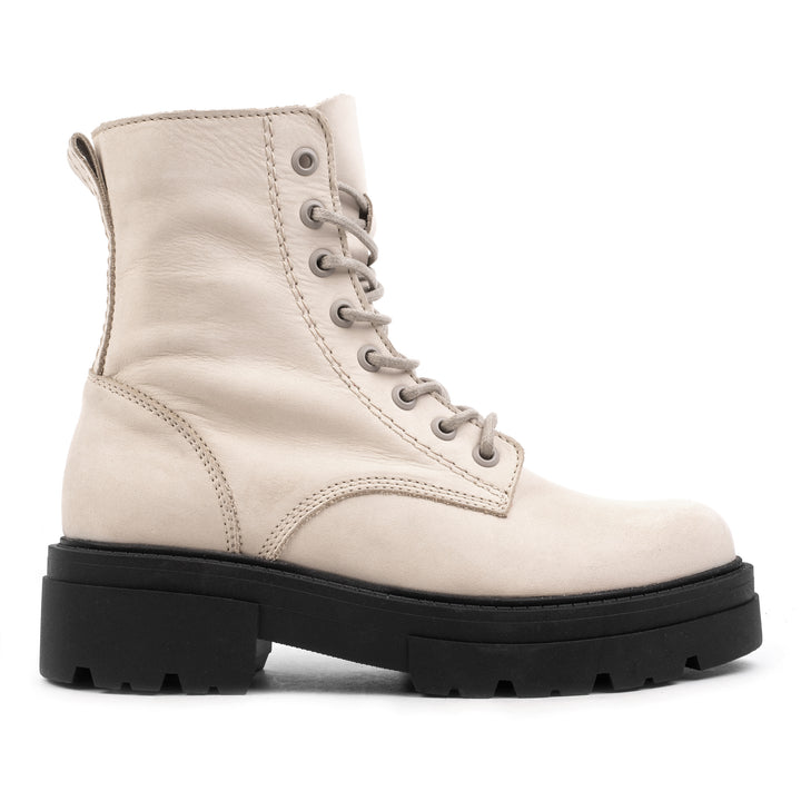 SHARI MID COMBAT bézs nubuk