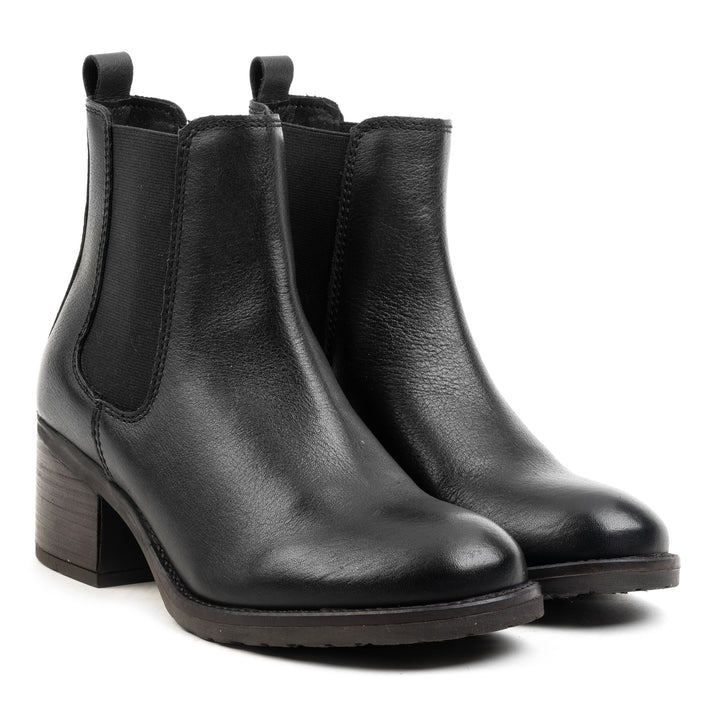 ANNIE CHELSEA Fekete bőr