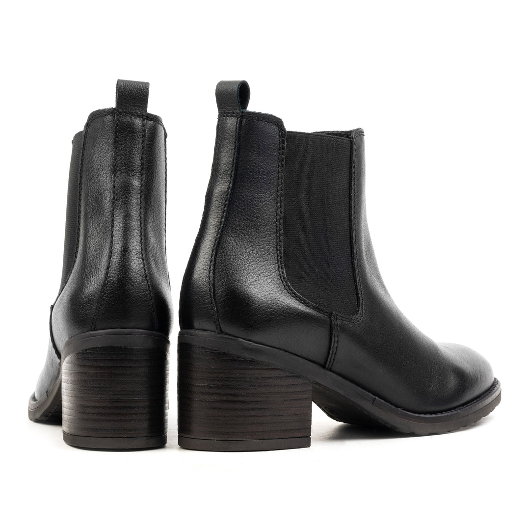 ANNIE CHELSEA Fekete bőr