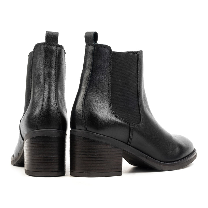 ANNIE CHELSEA Fekete bőr