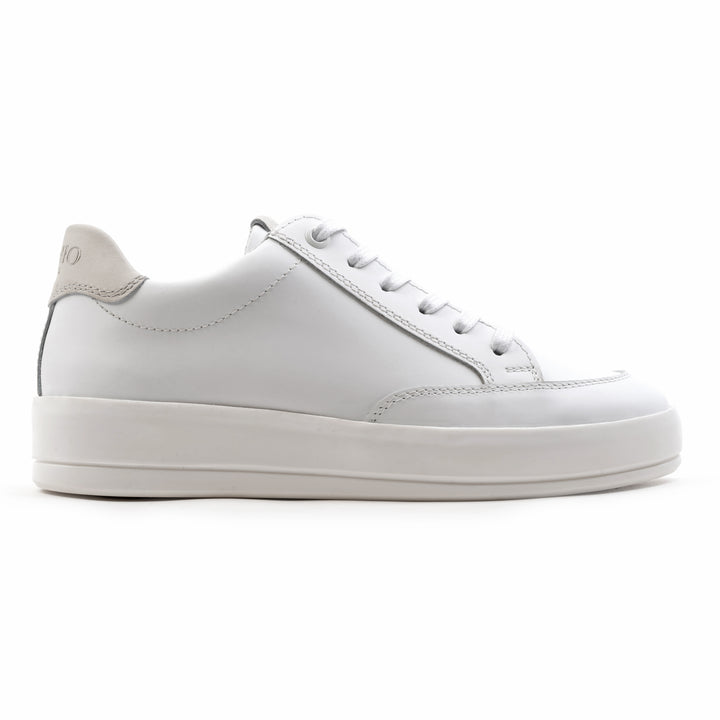 JENNER RETRO fehér bőr sneaker