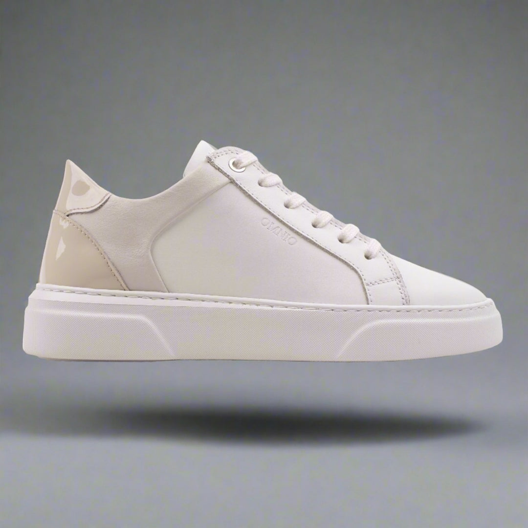 Kea glam alb/bézs sneaker