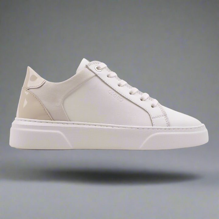 Kea glam alb/bézs sneaker