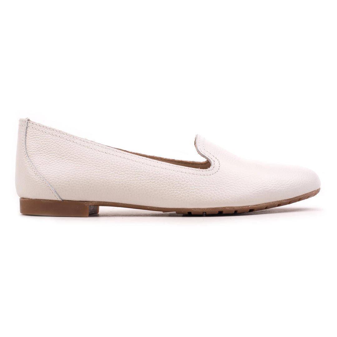 FERNIE PLAIN LOAFER Off fehér bőr
