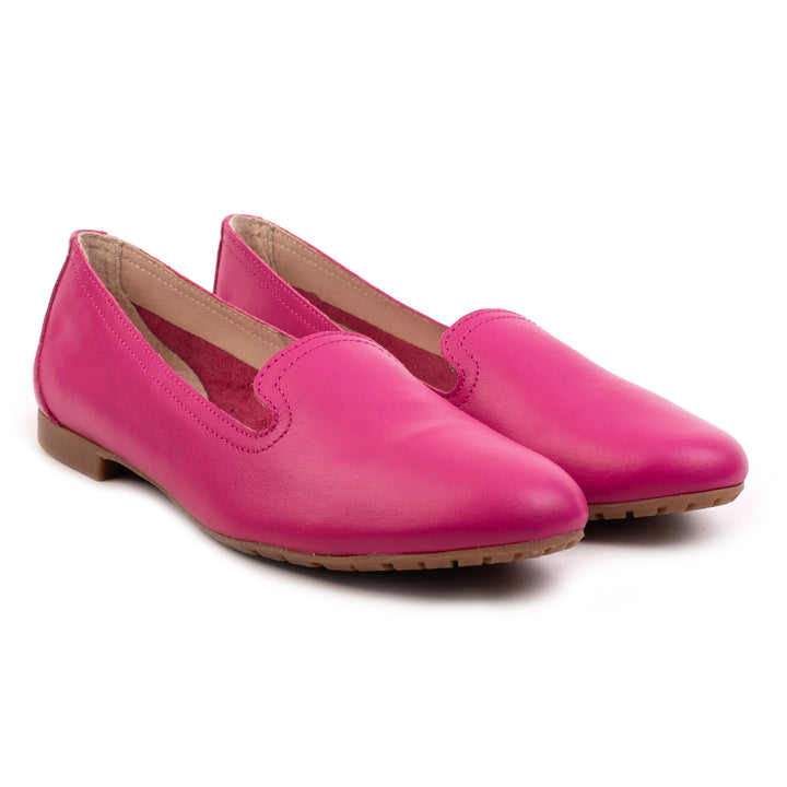 FERNIE PLAIN LOAFER Fucsia bőr