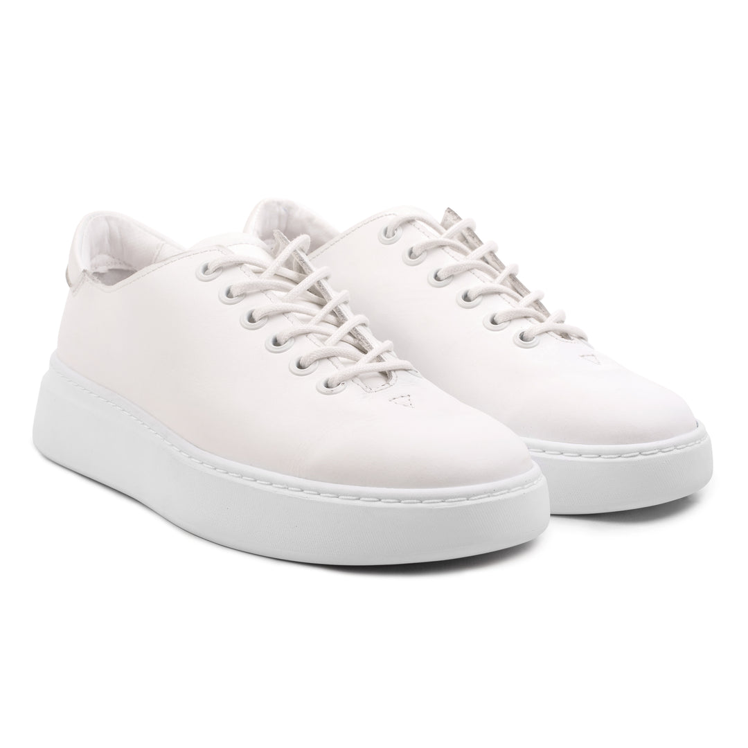 LUCY LIV fehér bőr sneaker