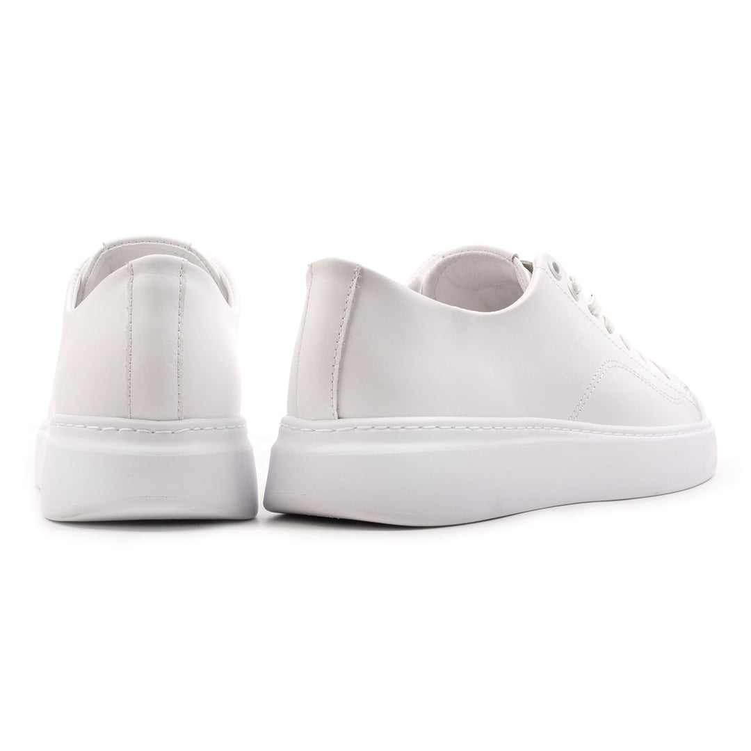 LUCY BASQUETTE fehér bőr sneaker