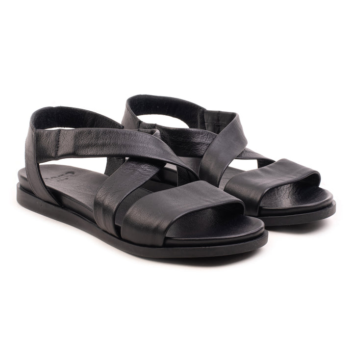 SANDAL NŐI 405 Fekete bőr