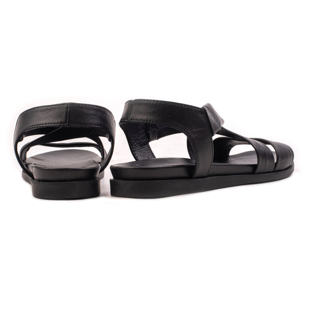SANDAL NŐI 405 Fekete bőr