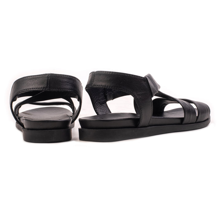 SANDAL NŐI 405 Fekete bőr
