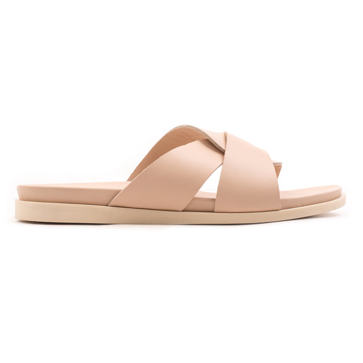 Női szandál papucs 402 bézs