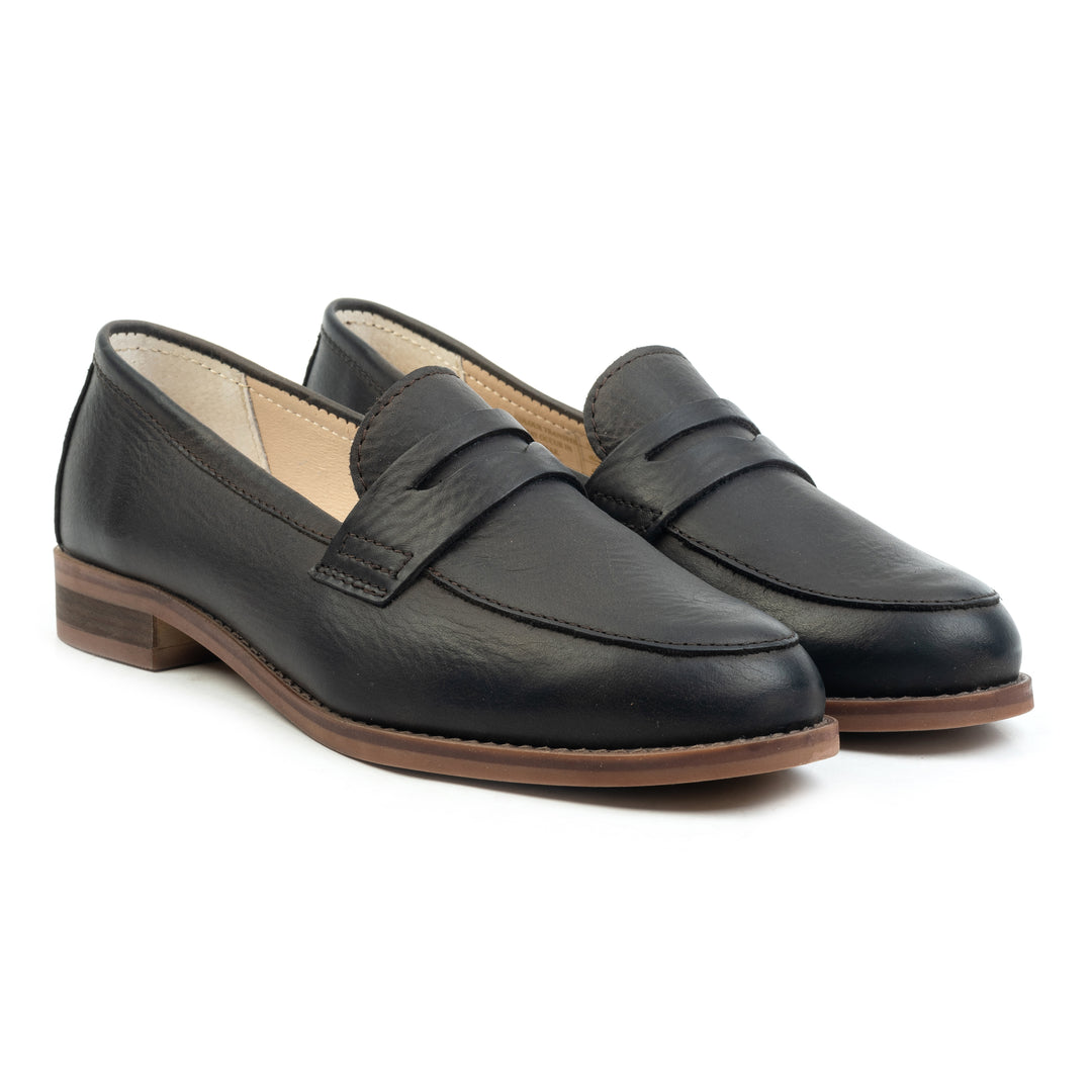 JADE LOAFER barna bőr
