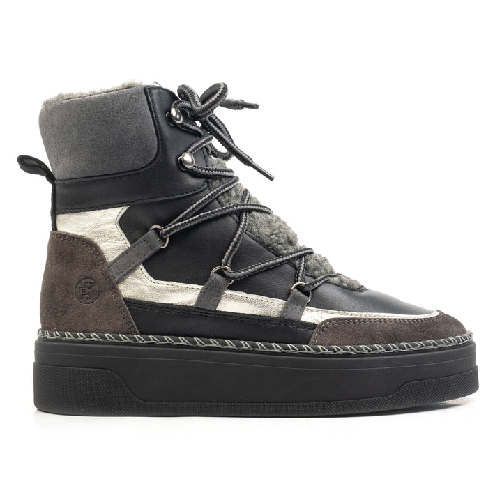 NIN SPORT BOOT fekete bőr
