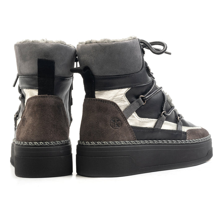 NIN SPORT BOOT fekete bőr