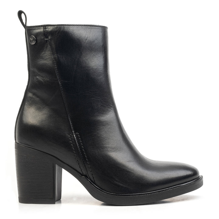 SIENNA ANKLE BOOT fekete bőr