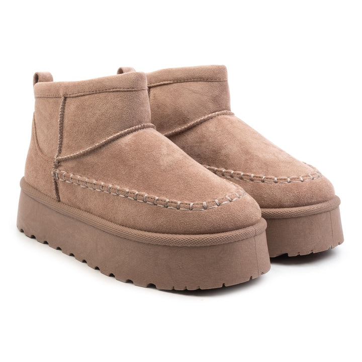 Isla moc boot bézs