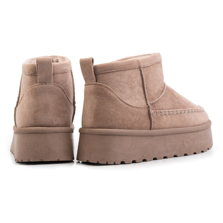 Isla moc boot bézs