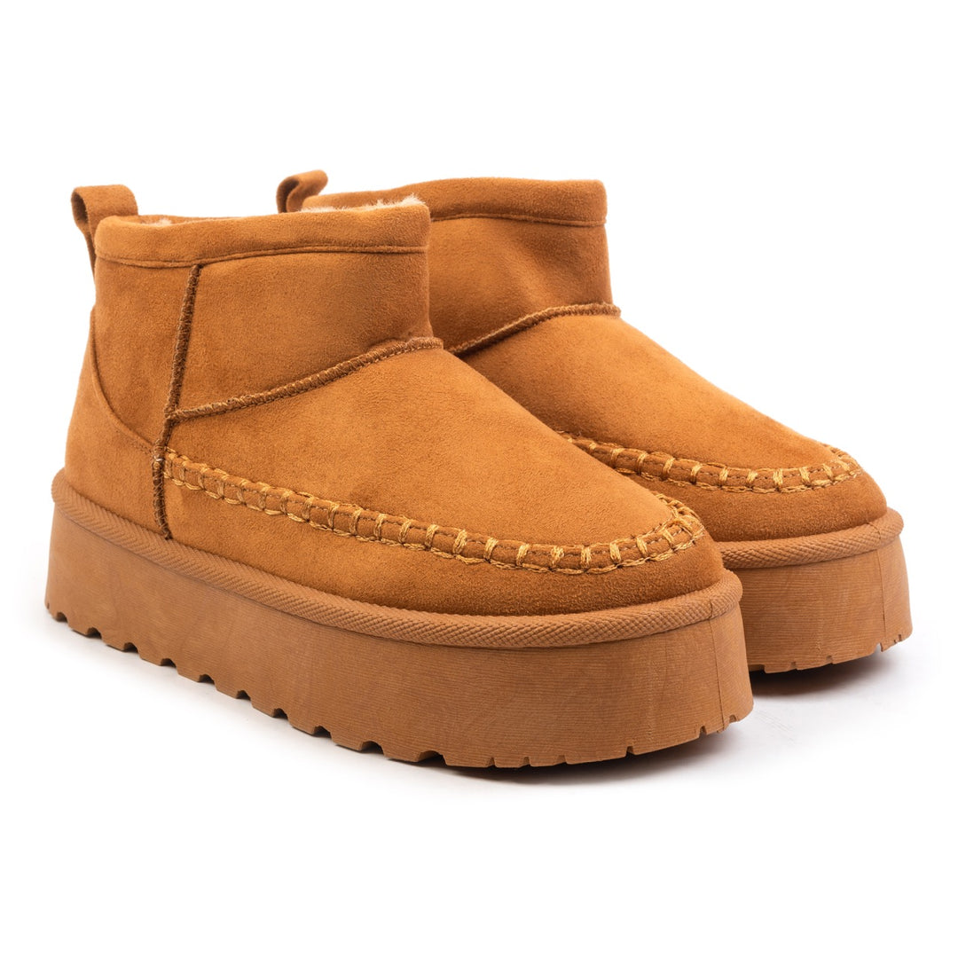 Isla moc boot tan