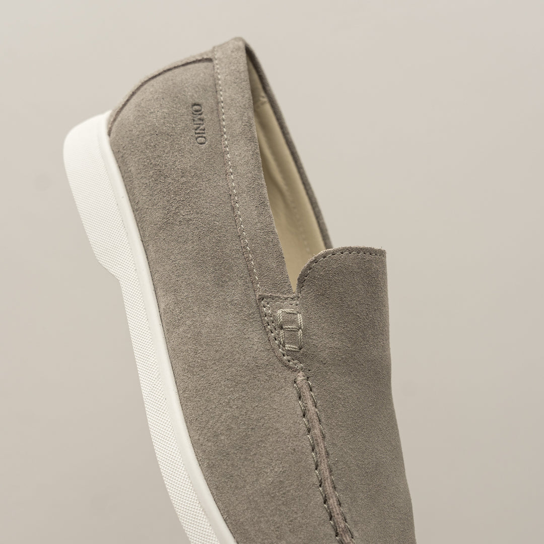 ACE LOAFER MOC Fumo velúr