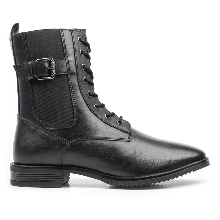 Mystic csipkés csizma, fekete