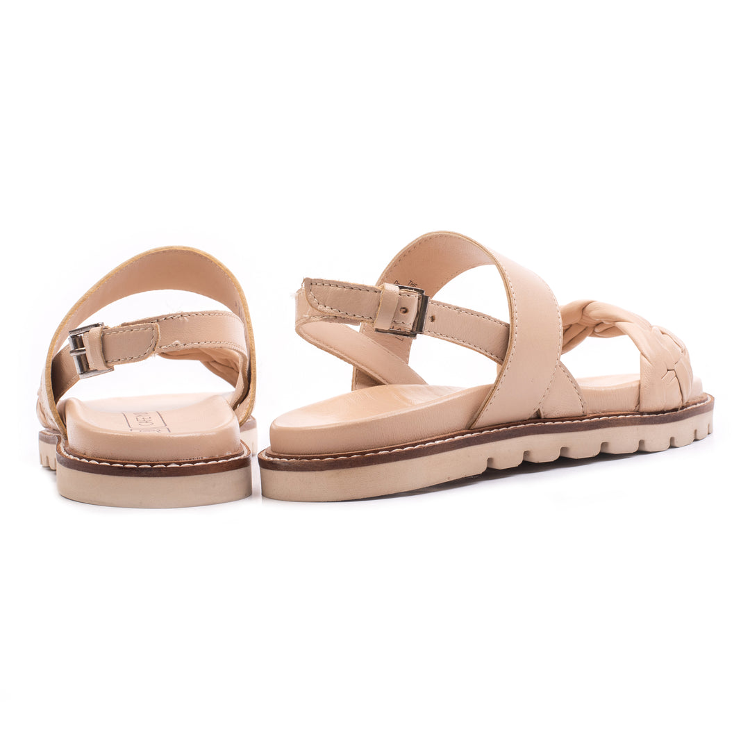 Nura testszínű szandál