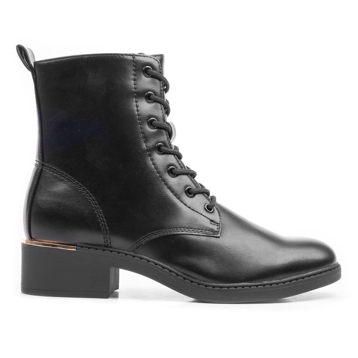 FOUNTAIN LACE BOOT Fekete