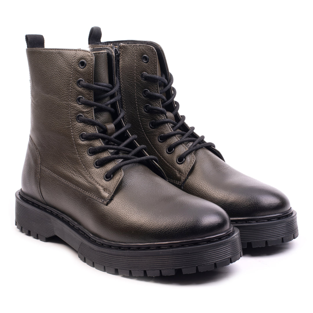 London csipkecsizma, khakiszínű