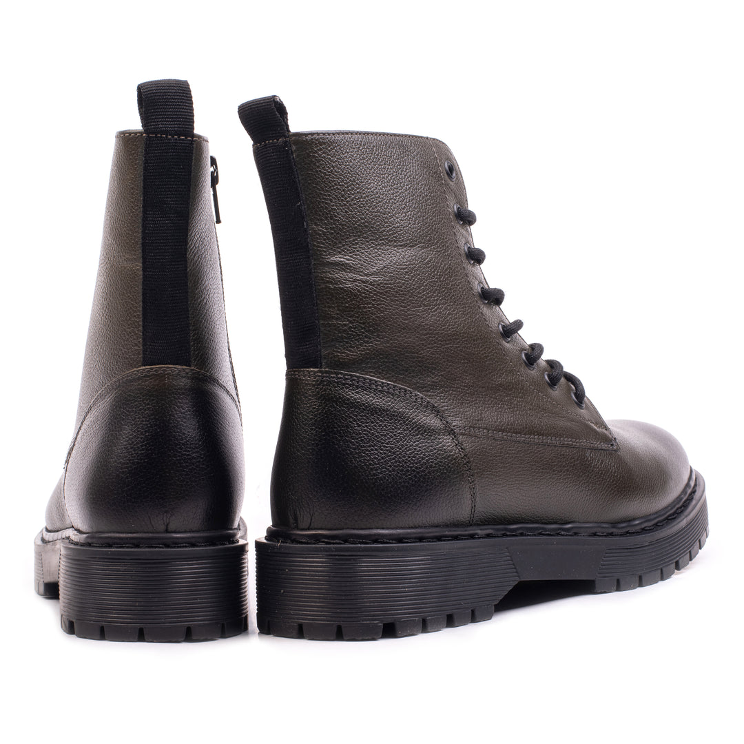 London csipkecsizma, khakiszínű