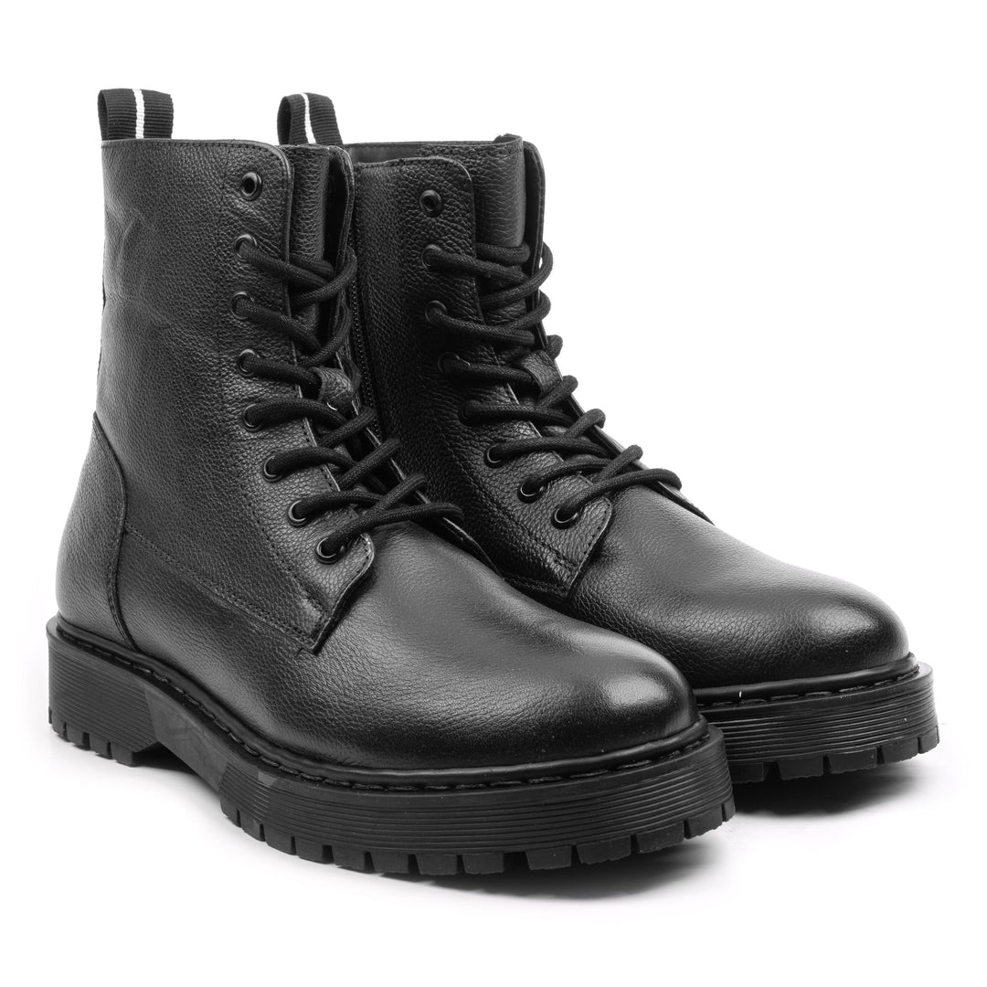 London lace boot fekete