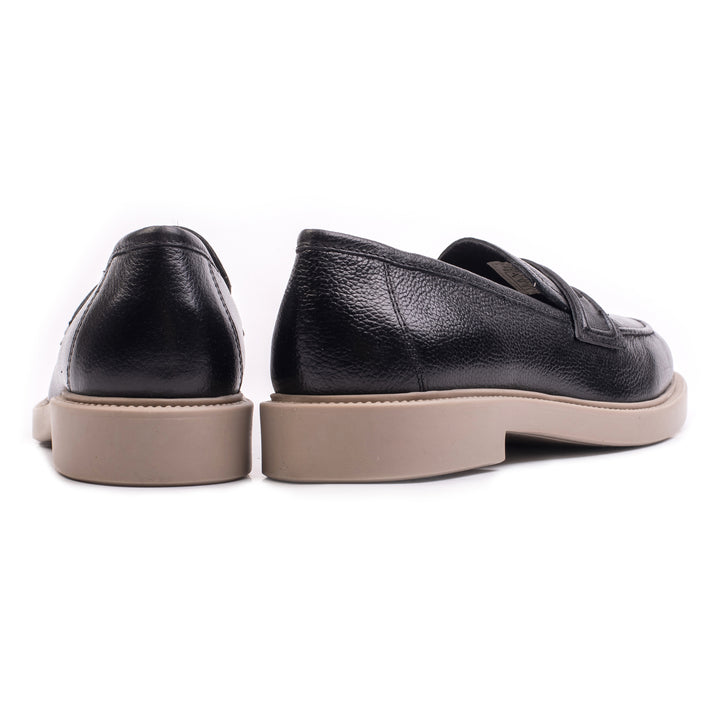 ANGEL LOAFER Fekete bőr