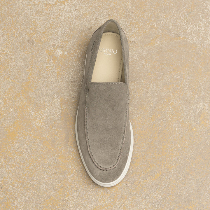 ACE LOAFER MOC Fumo velúr