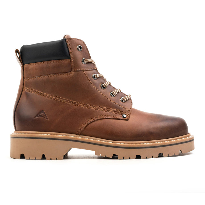 NEW THUNDER BOOT Tan bőr csizma
