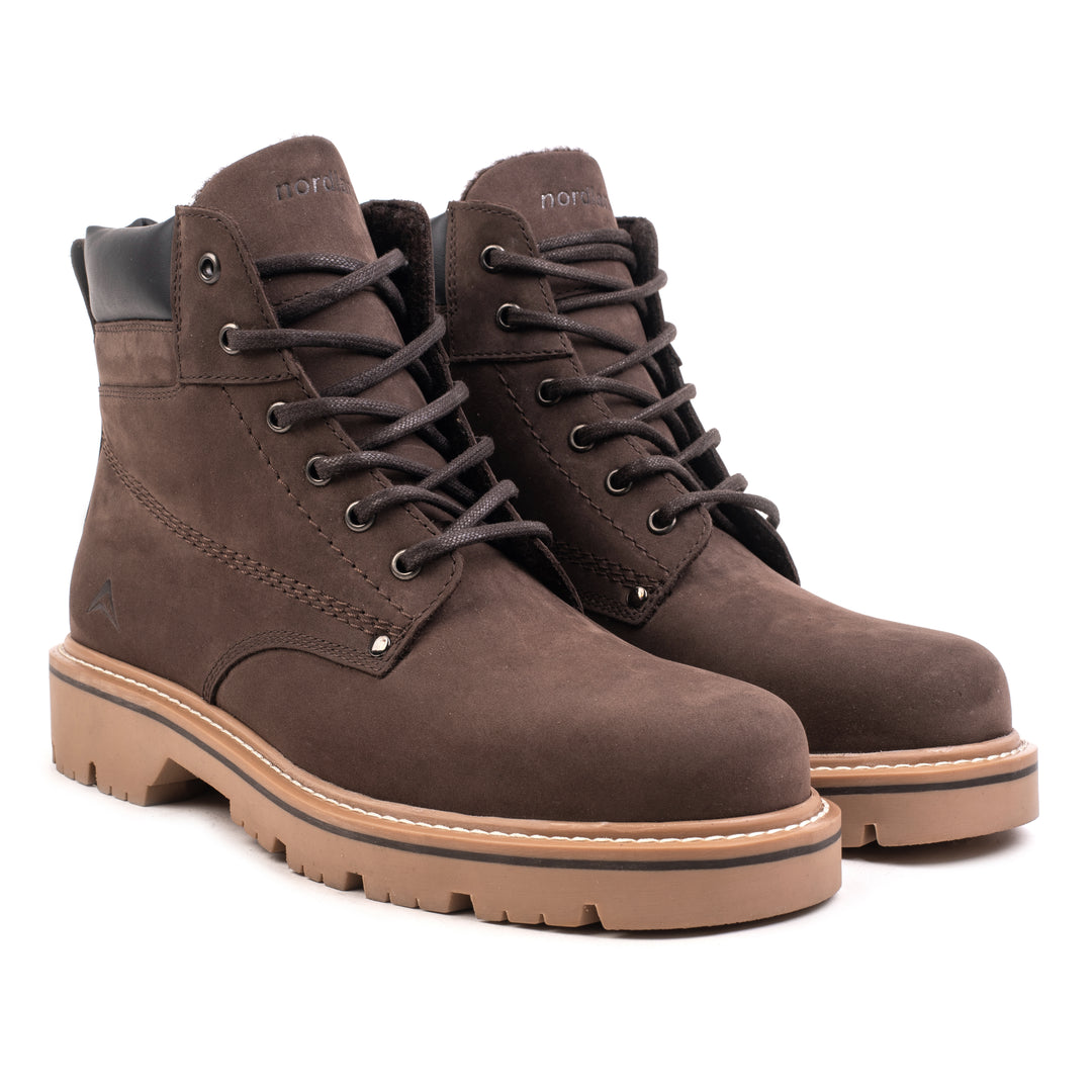 NEW THUNDER BOOT barna Oil nubuk csizma